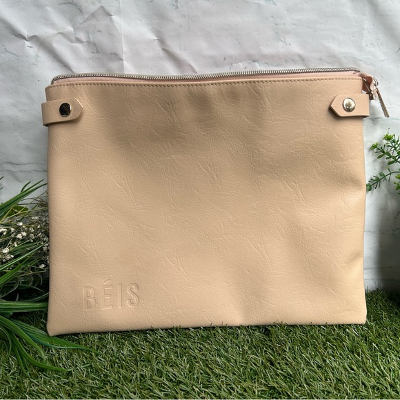 BÈIS POUCH  COLOR Beige 12 X 10 NEW  interior organization - Picture 3 of 15